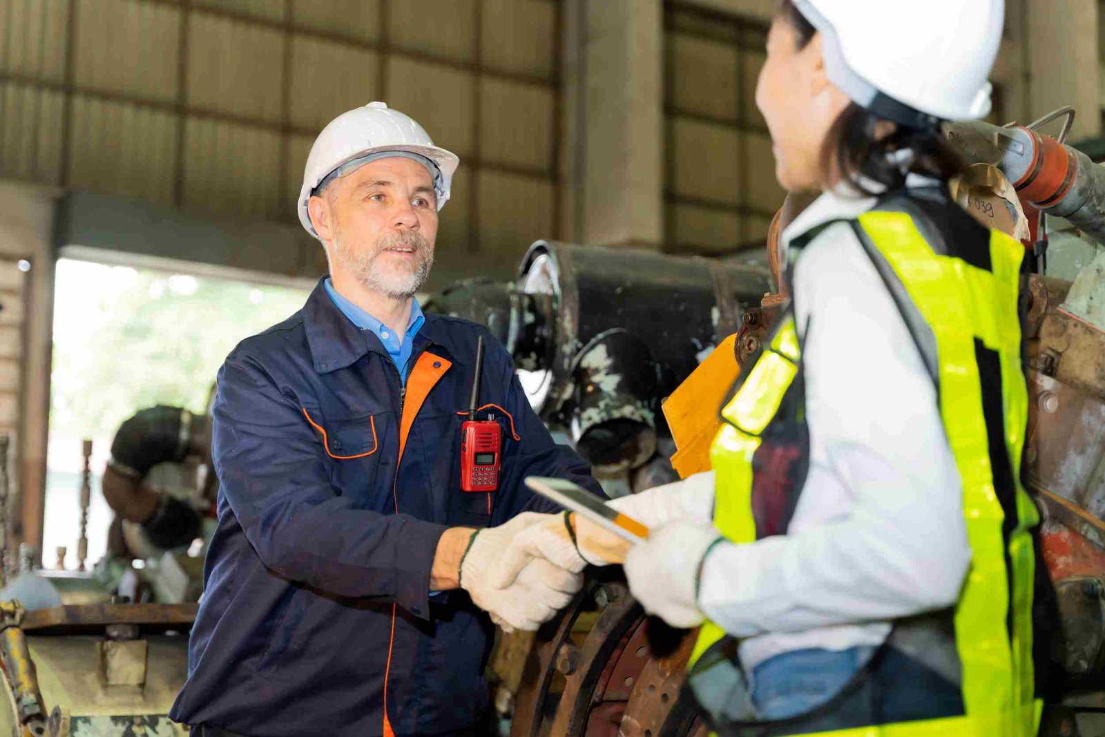 Happy Clients shaking hands with Arghco PDSP